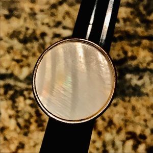 Stunning Authentic MOP Statement Ring